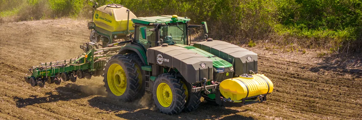 How John Deere's AI cuts herbicide use by 70% at 15 mph — Inblix summary